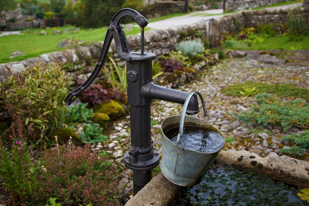 Pump and bucket